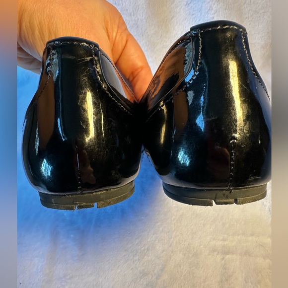 Black patent leather Prada ballet flats, 36.5, EUC - Picture 8 of 11